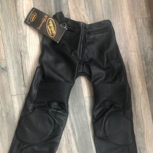 Leather Biker pants